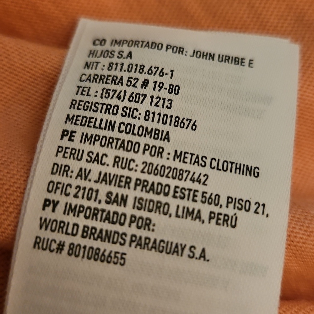 3/$30 AMERICAN EAGLE Peach Queen Band Tour 1975 Oversized T-Shirt - Picture 9 of 11